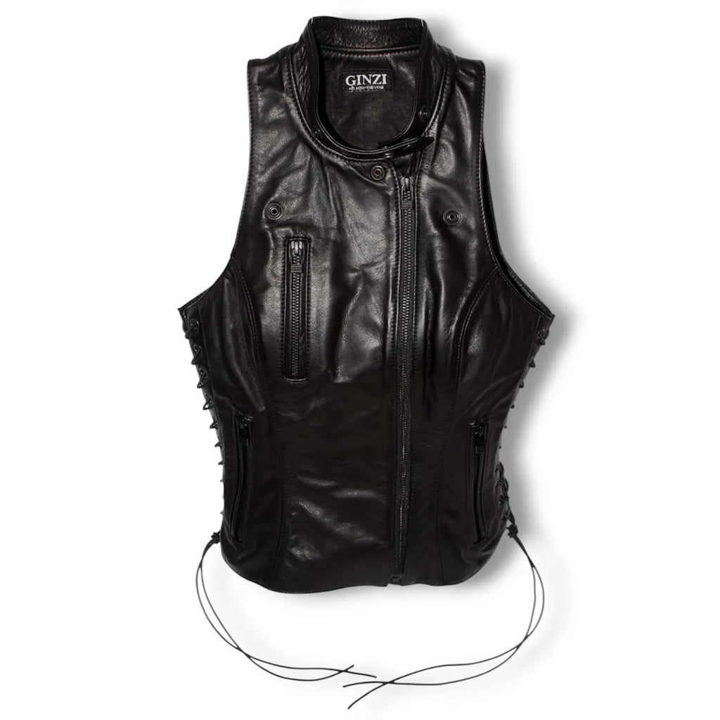 Lace-Up Rider Vest
