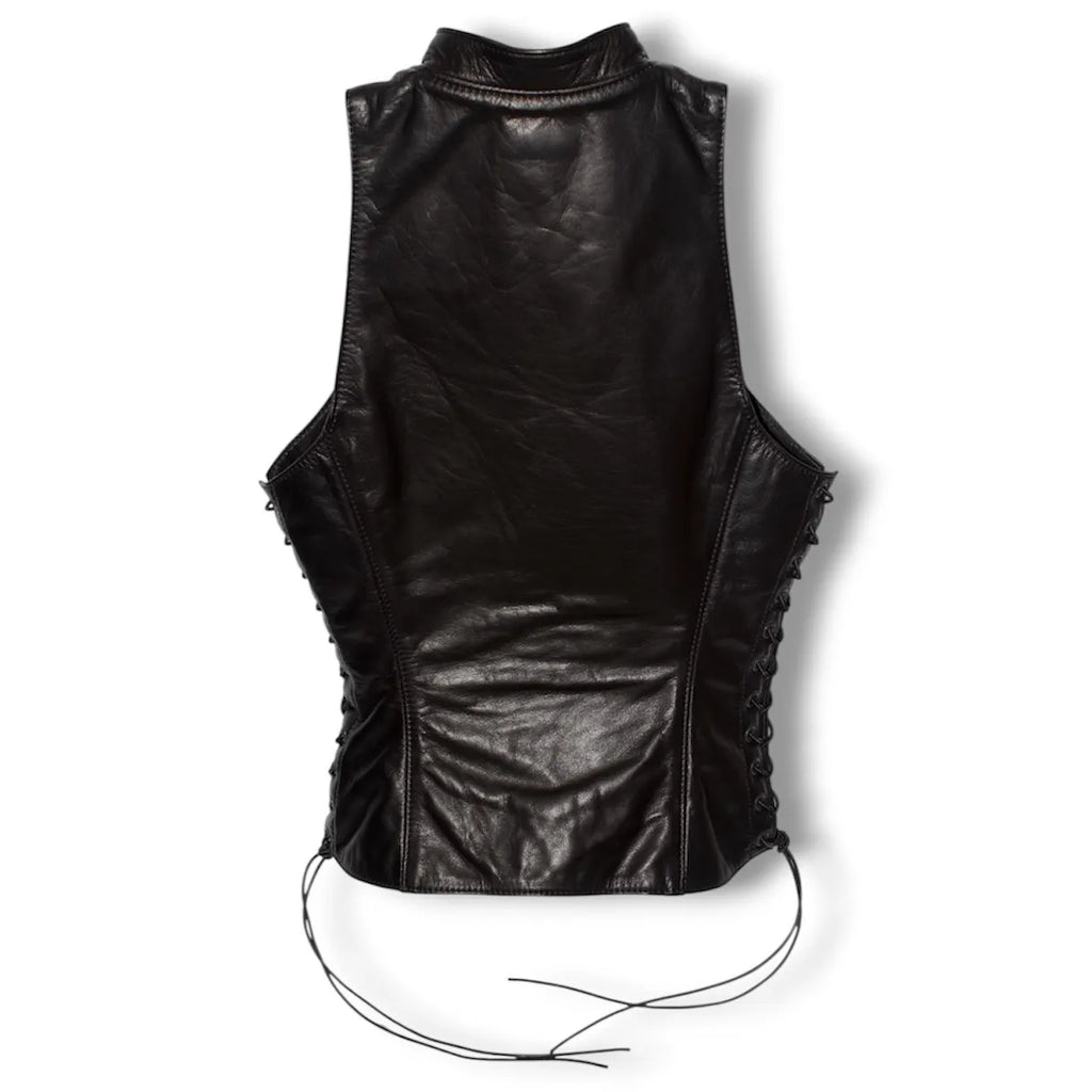 Lace-Up Rider Vest