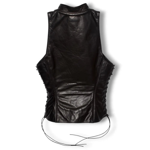 Lace-Up Rider Vest