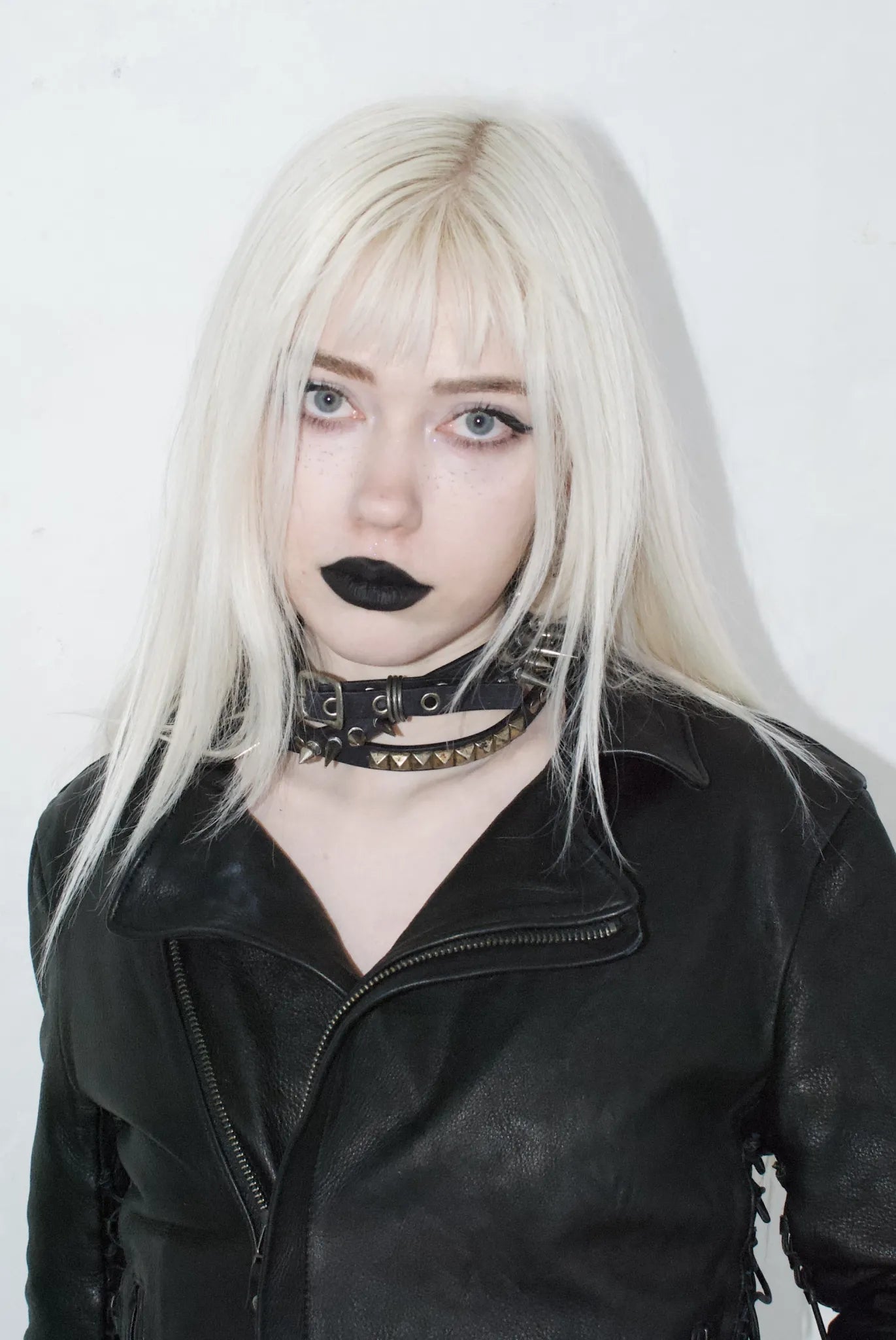 Leather Choker 28