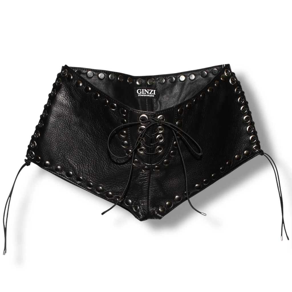 Leather Shorts 7