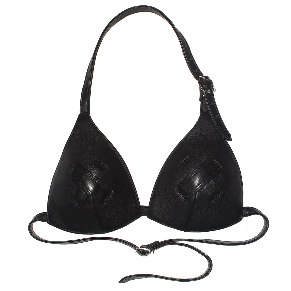 Leather Brassiere 2