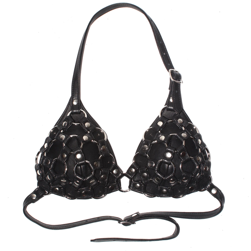 Leather Brassiere 4