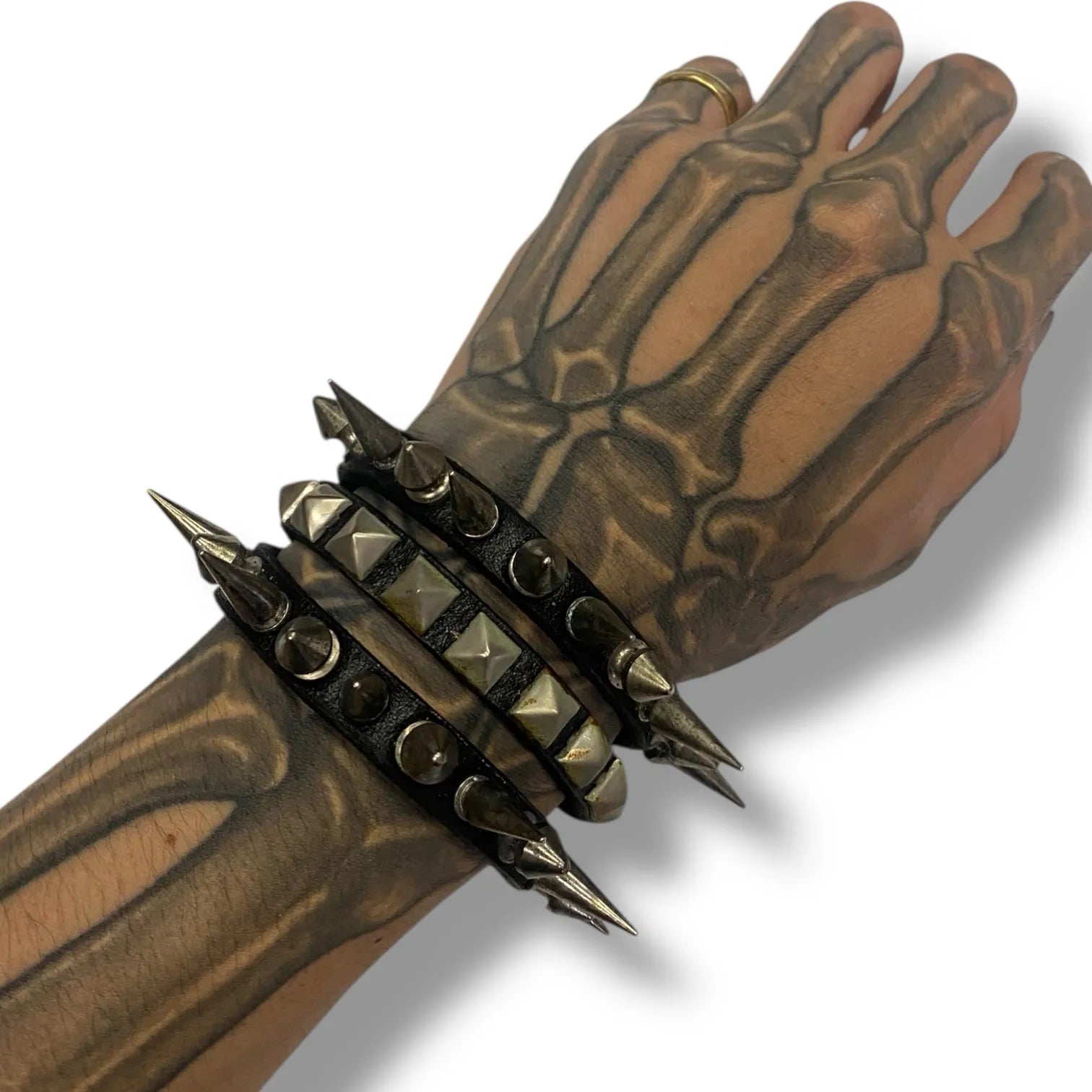 Leather Wrist Band 1