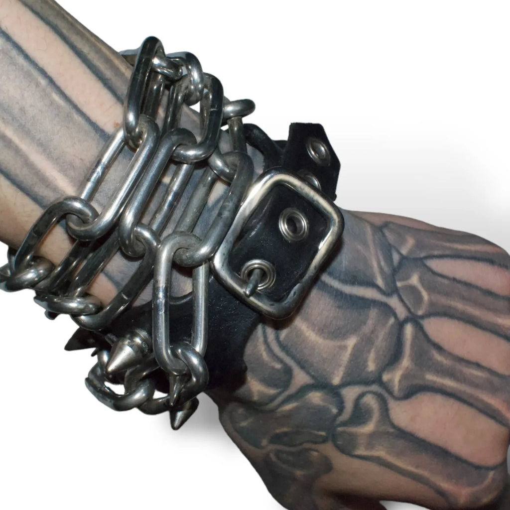 Leather Wristband 13