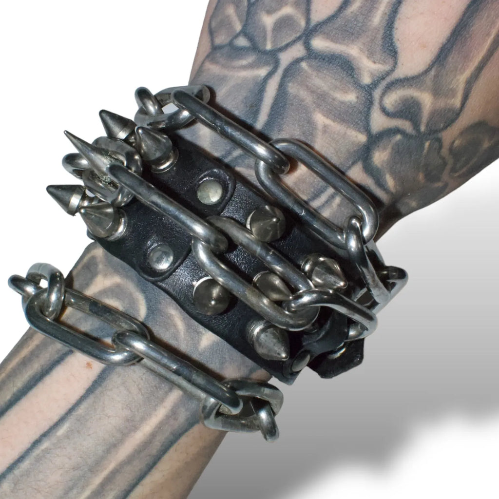 Leather Wristband 13